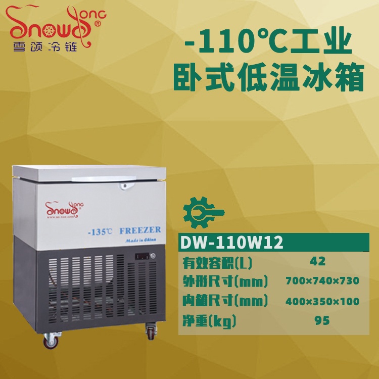-110℃工业低温冰箱 12L